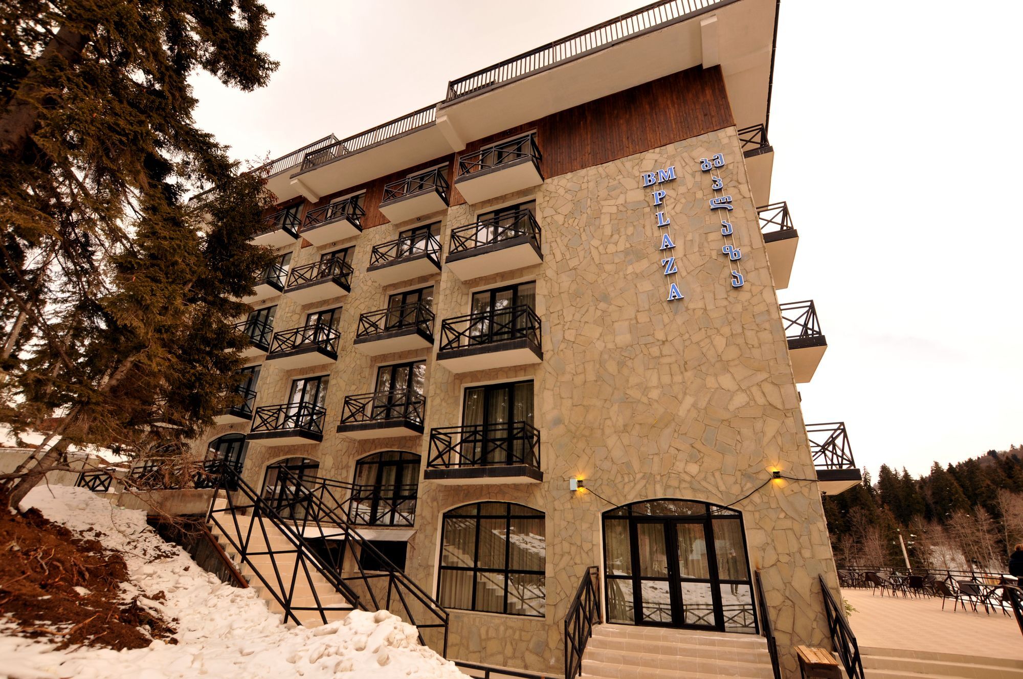 Bm Plaza Hotel Bakuriani Kültér fotó